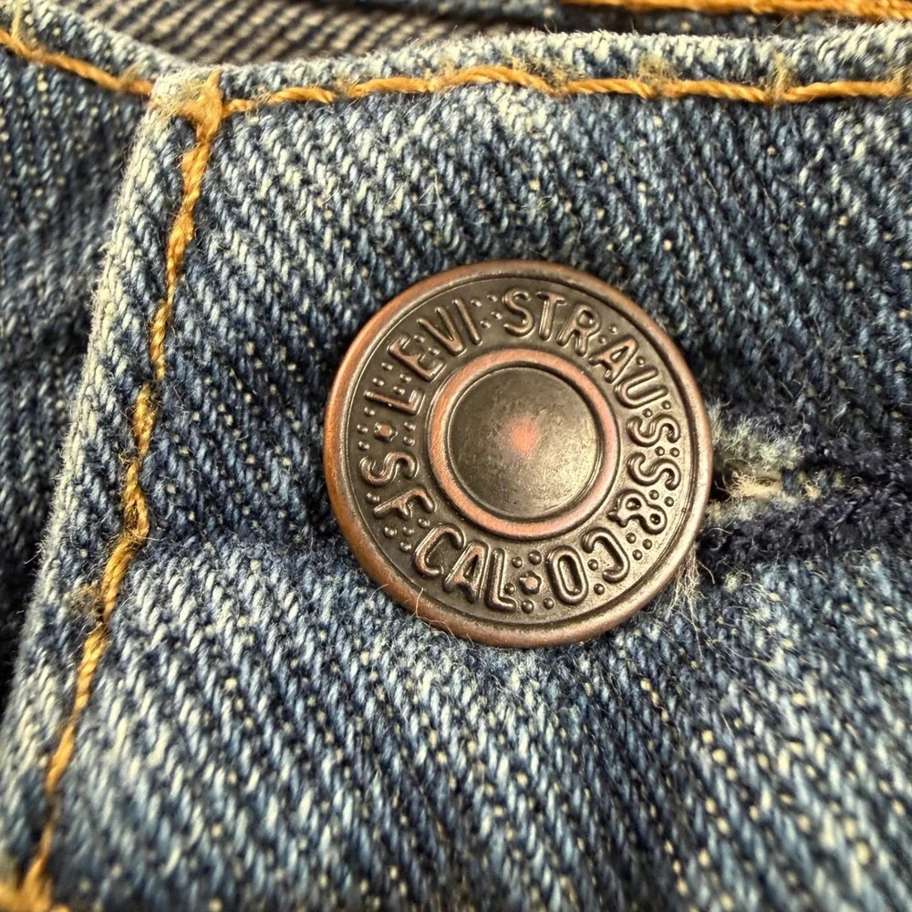 Levis 505 Regular Fit‎ Jeans Mens 40x30 Blue Denim Straight Leg Pants Classic